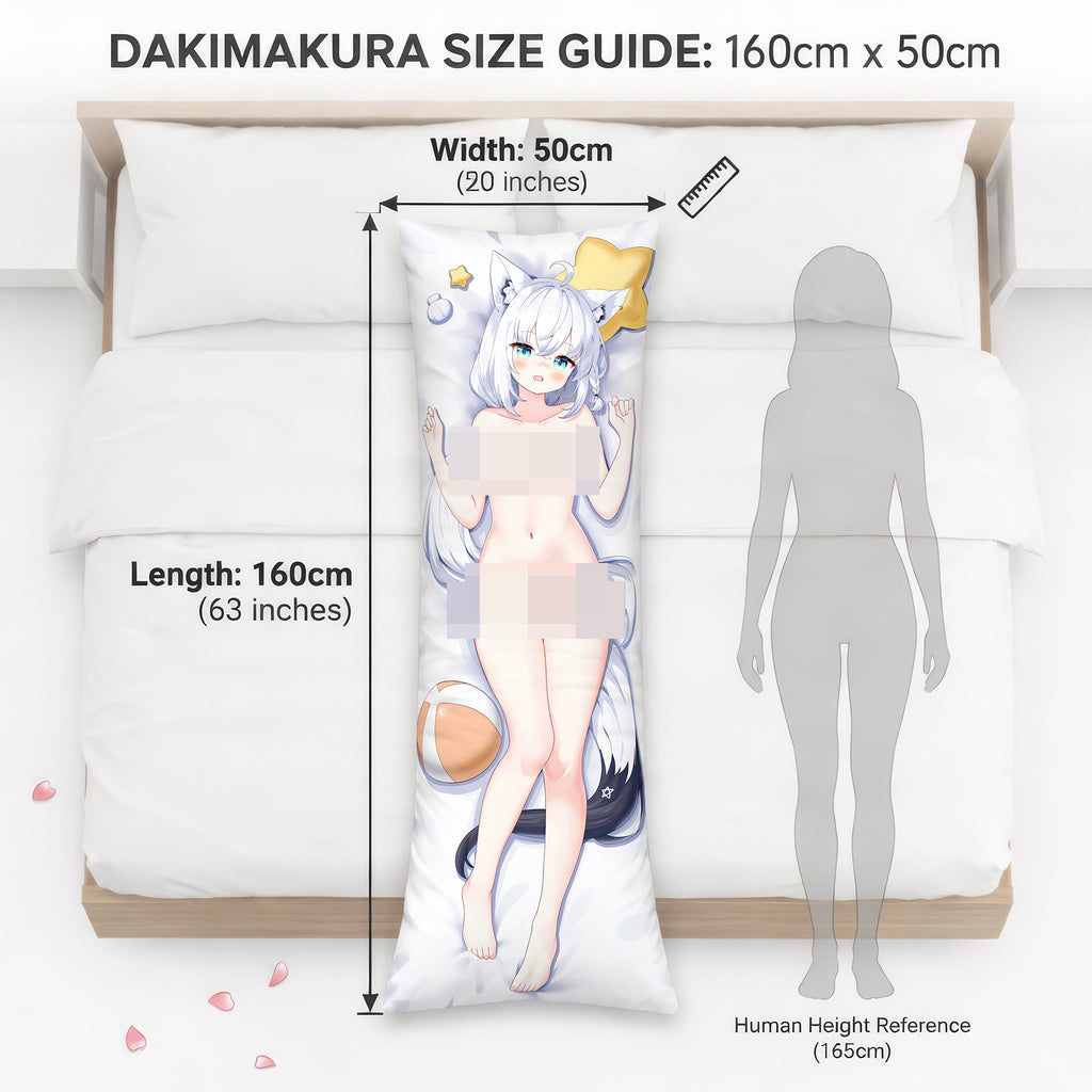 Shirakami Fubuki (Bikini-Version) - AnimePillow Fan-Art Edition