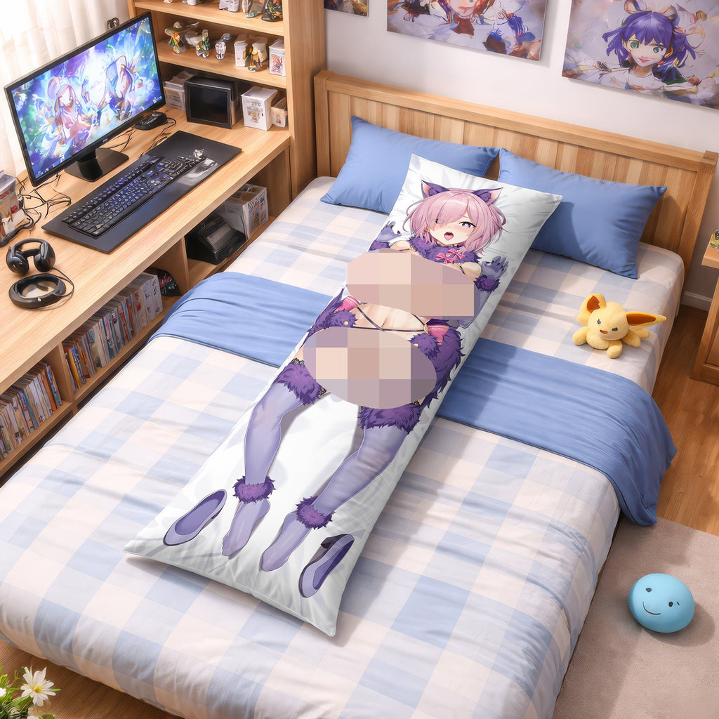 Mash Kyrielight (Maid & Wolf Cos Ver.) - AnimePillow Fan-Art Edition