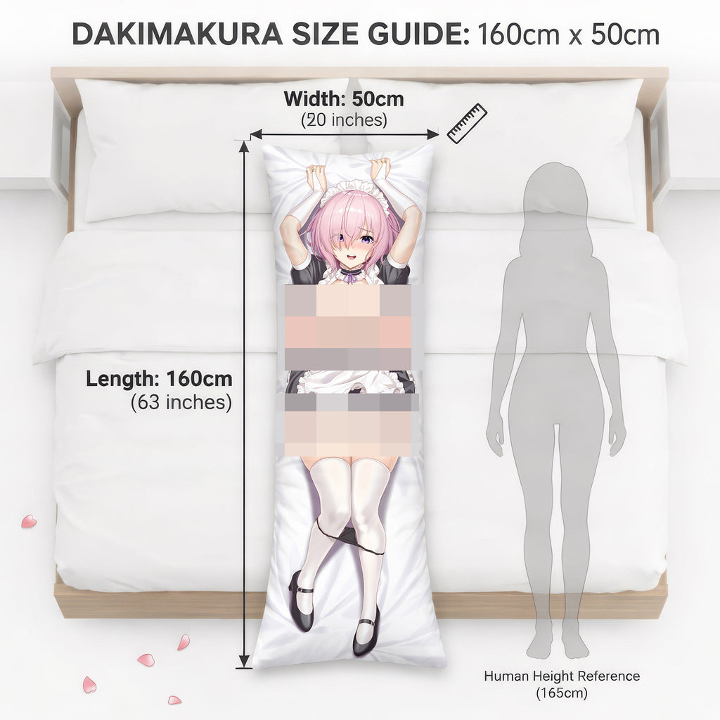 Mash Kyrielight (Maid & Wolf Cos Ver.) - AnimePillow Fan-Art Edition