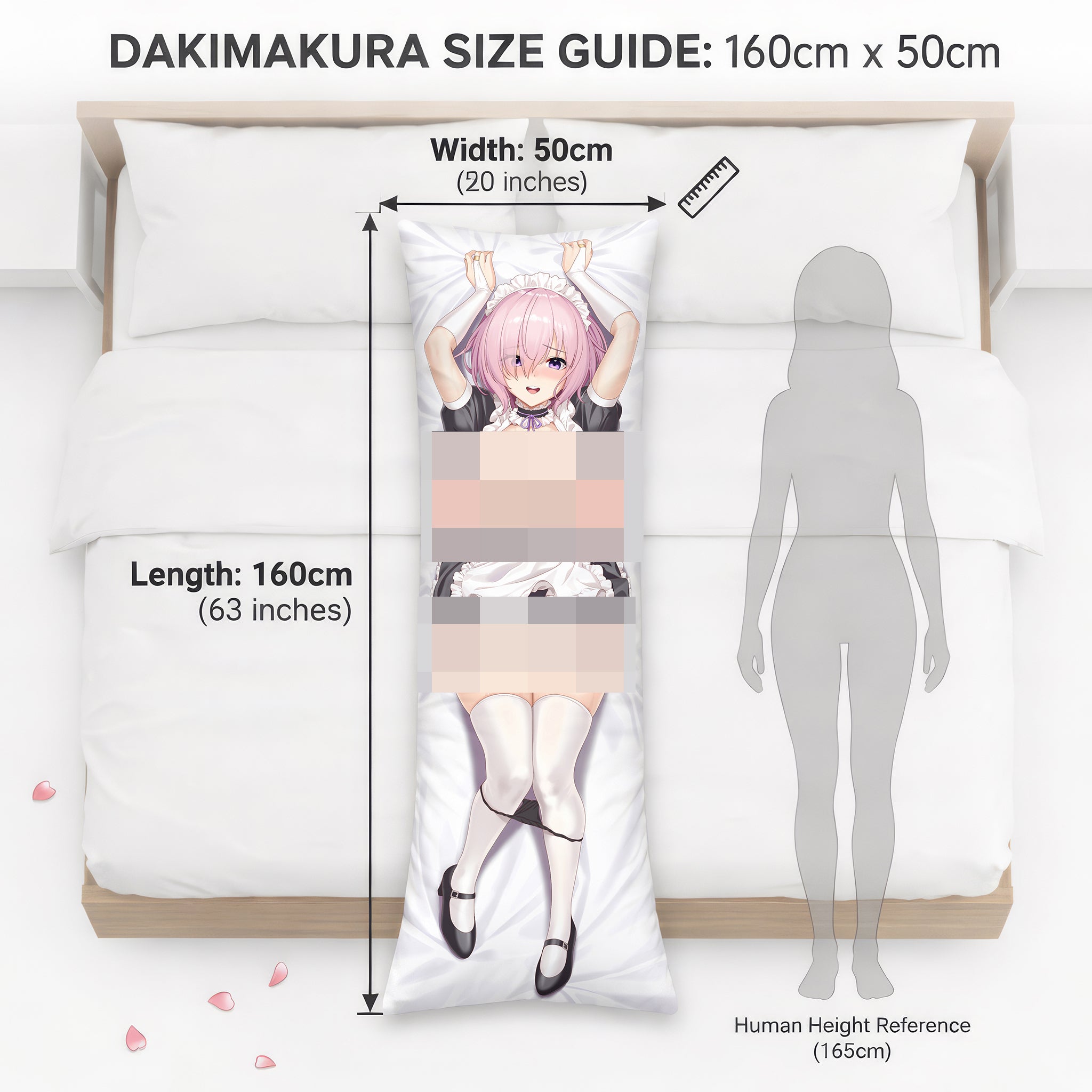 Mash Kyrielight (Maid & Wolf Cos Ver.) - AnimePillow Fan-Art Edition