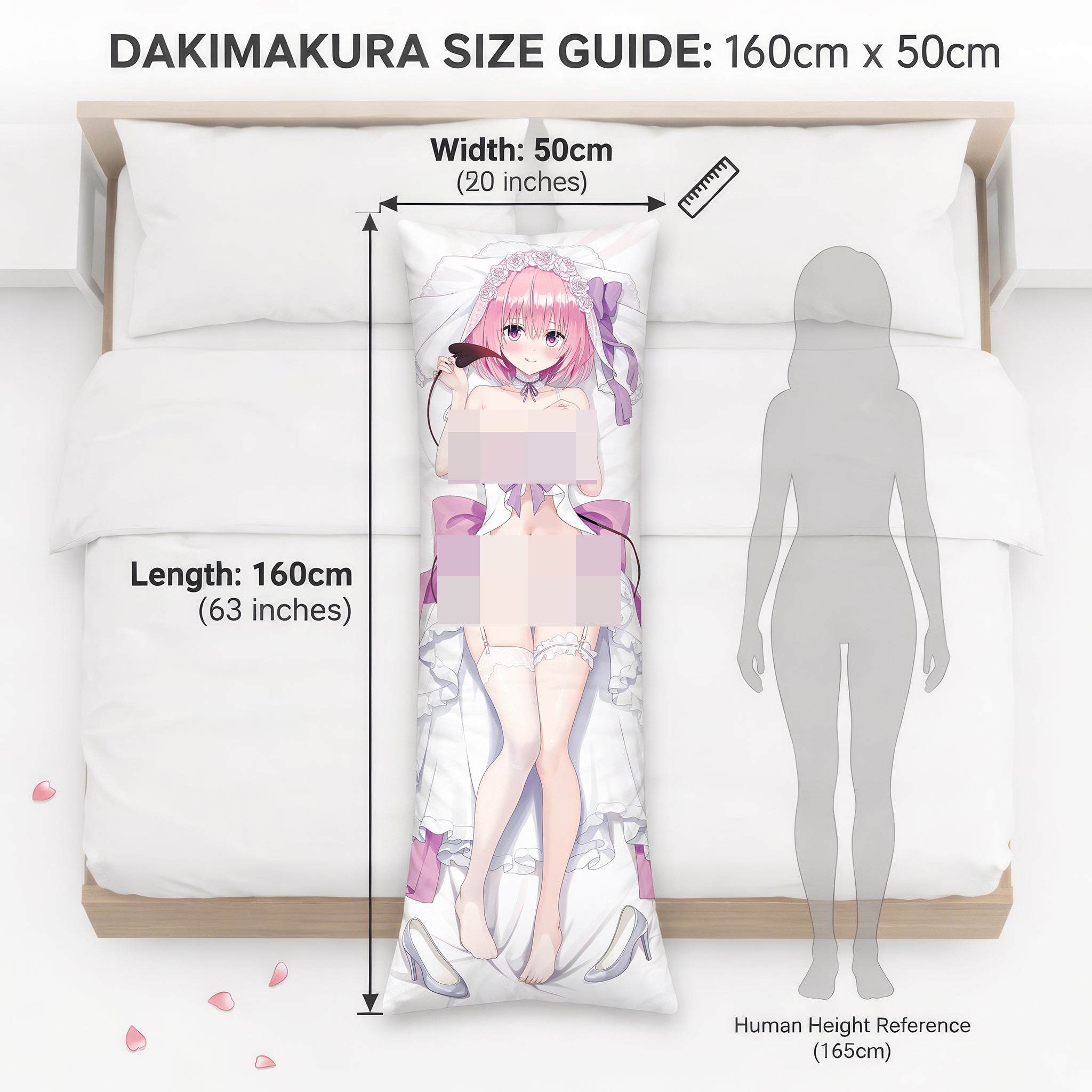 Momo Belia Deviluke (Hochzeitskleid-Ver.) - AnimePillow Fan-Art Edition