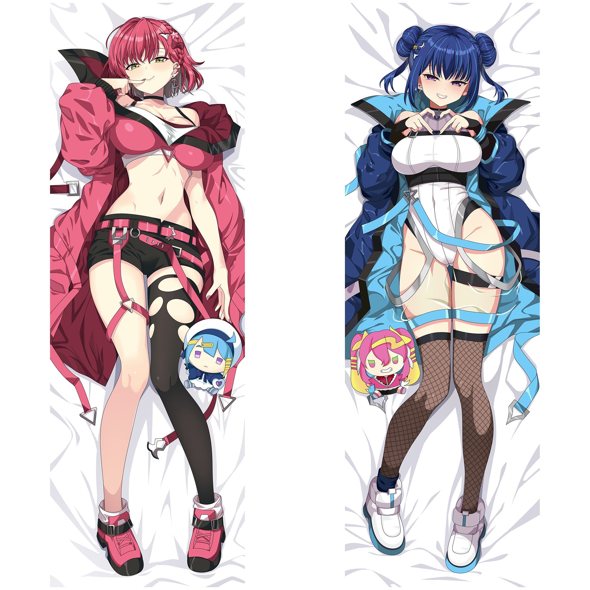 Evil★Twin キスキル＆リィラ - アニメピロー ファンアートエディション