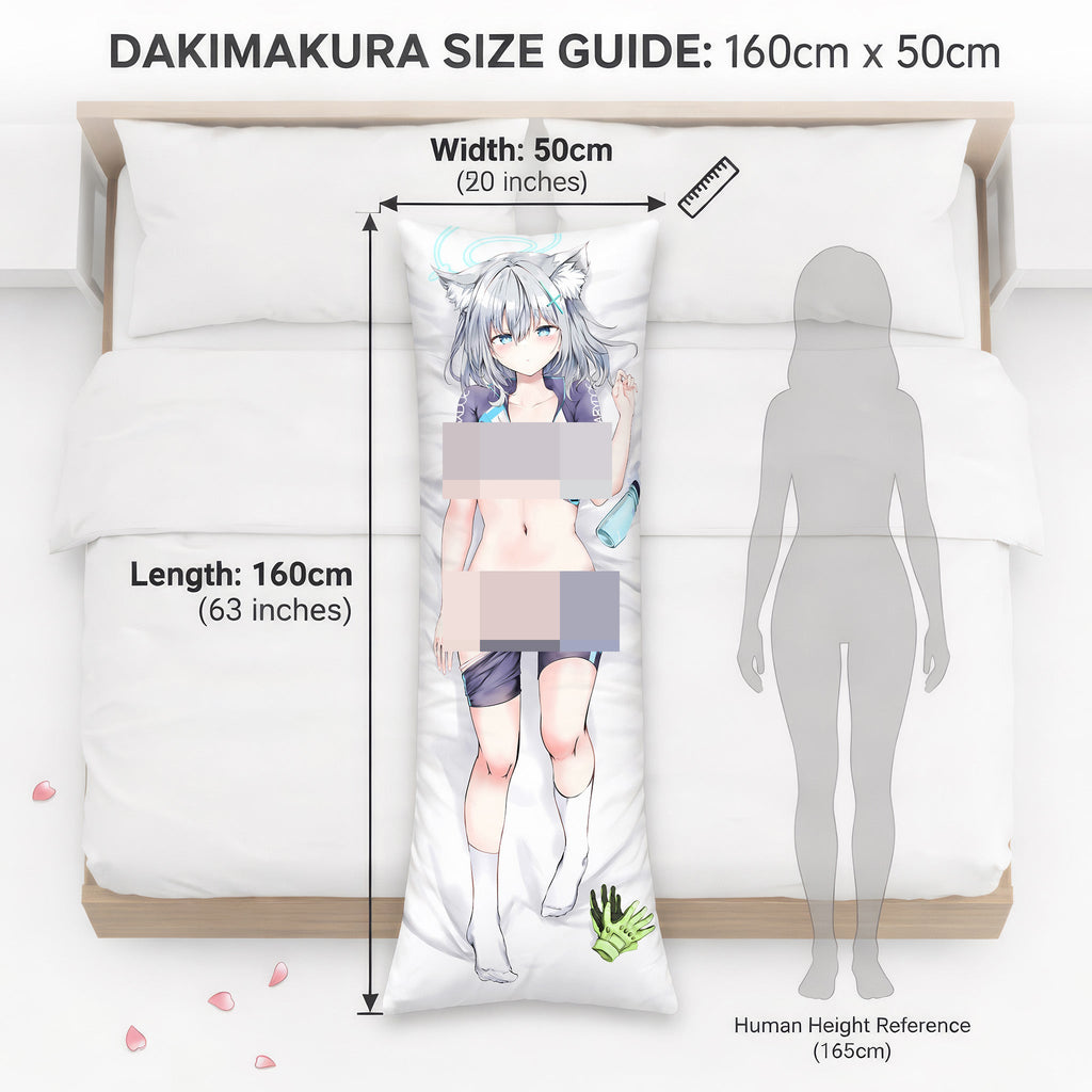 Shiroko Sunaookami (Ver.2) - AnimePillow Fan-Art Edition