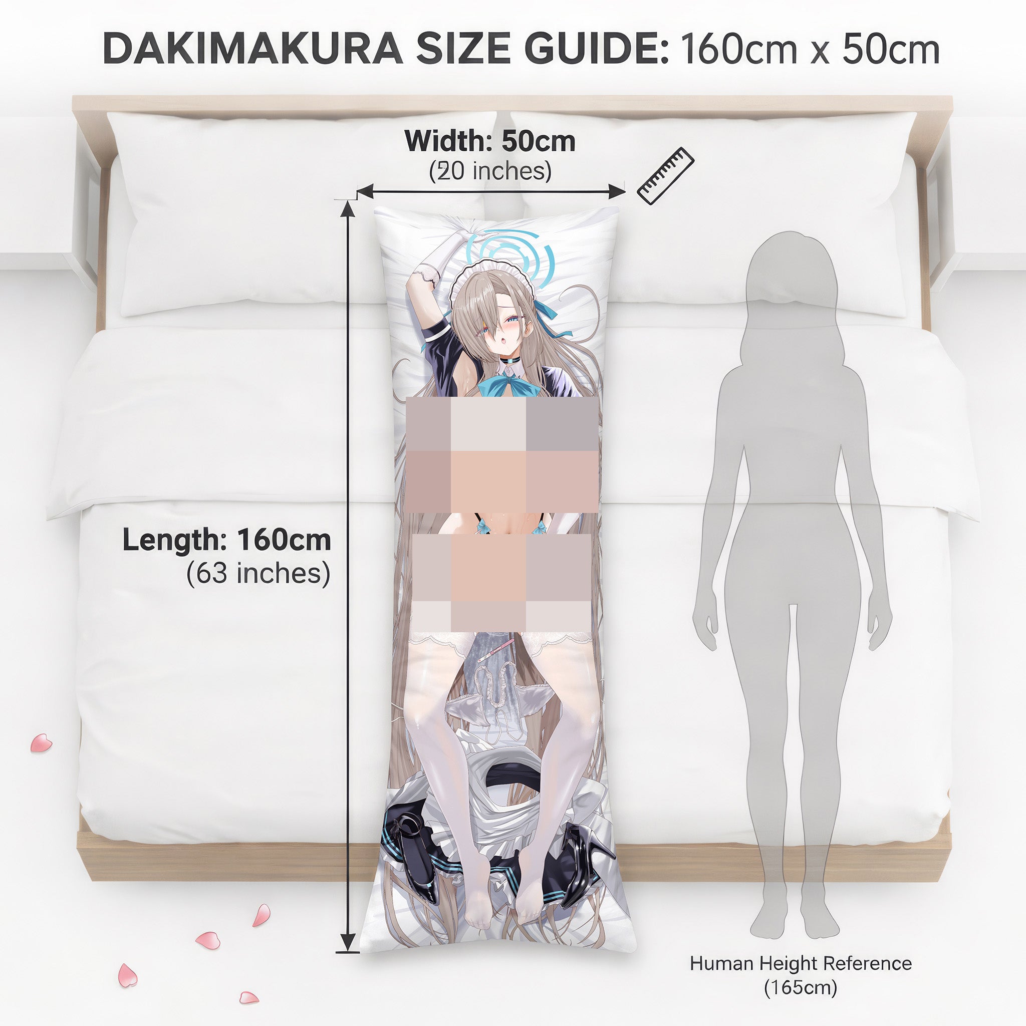 Asuna Ichinose (White Lace Ver.) - AnimePillow Fan-Art Edition