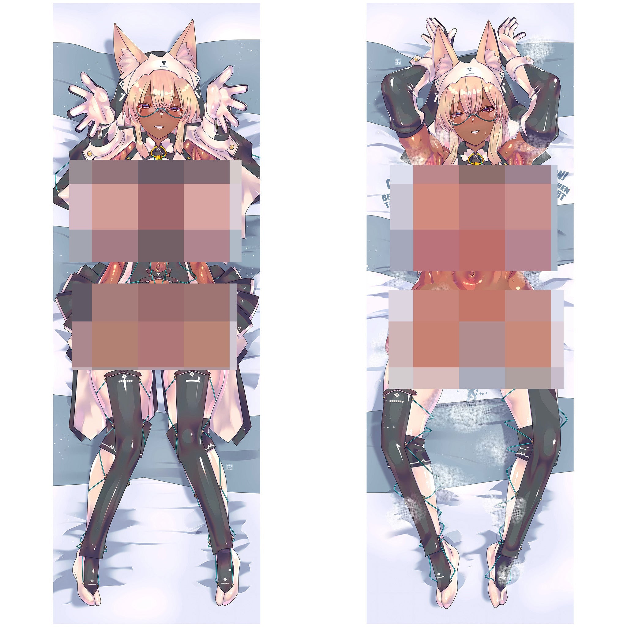 Braune-Haar-Brille-Schwester – AnimePillow Fan-Art Edition