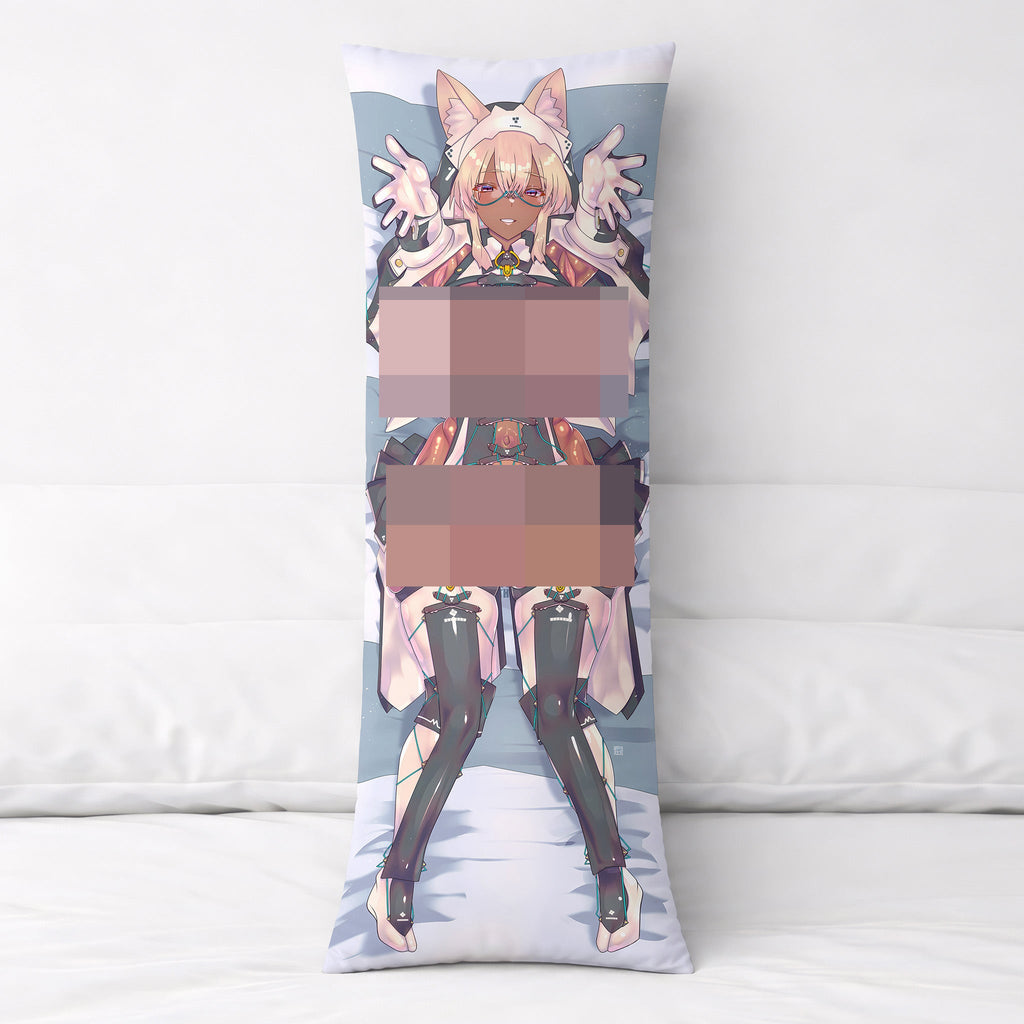Braune-Haar-Brille-Schwester – AnimePillow Fan-Art Edition
