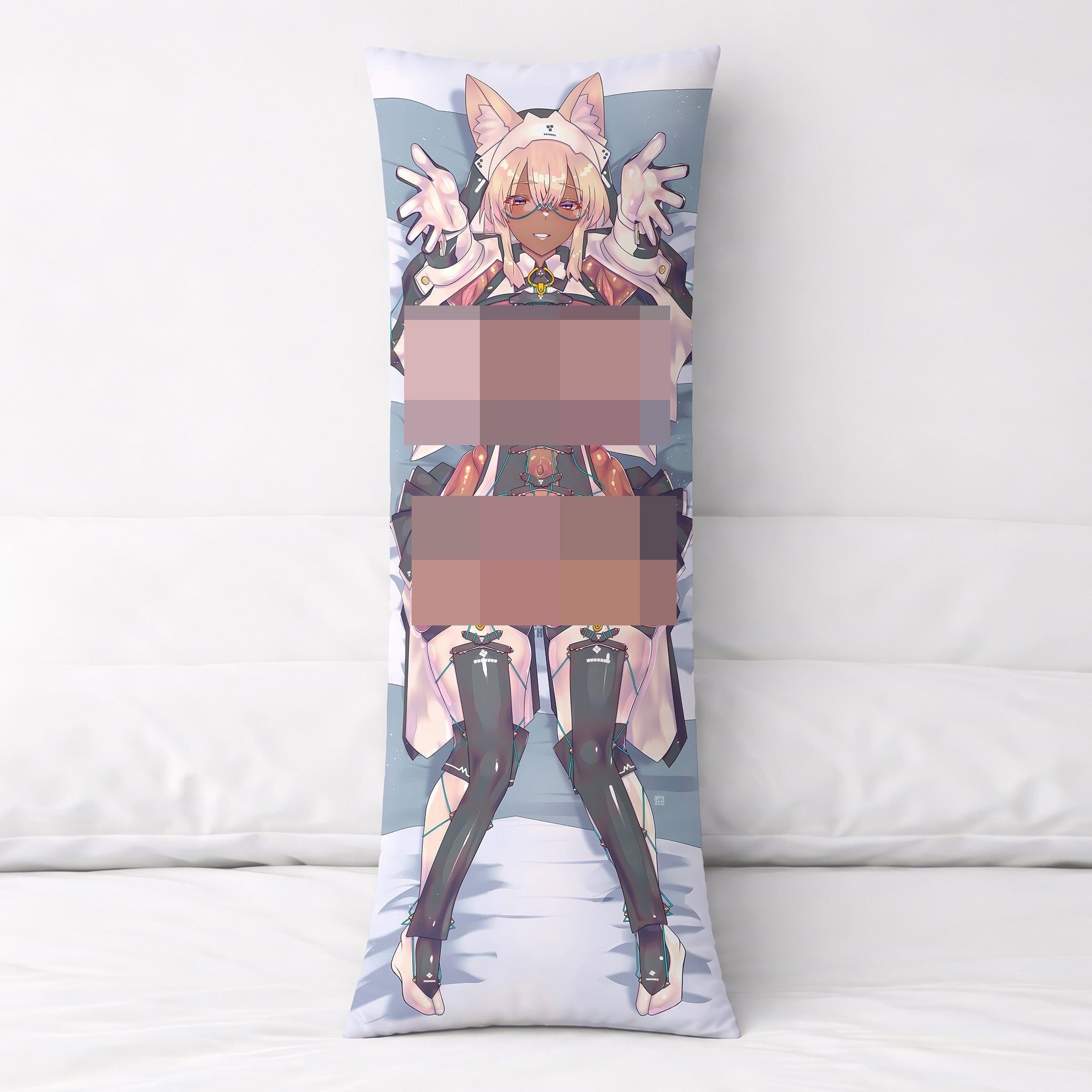 Braune-Haar-Brille-Schwester – AnimePillow Fan-Art Edition