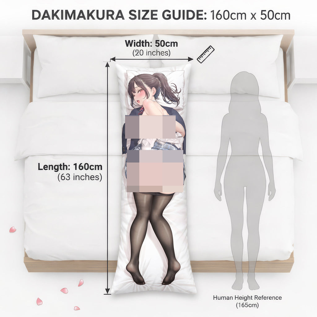 High School Girl B - AnimePillow Fan-Art Edition